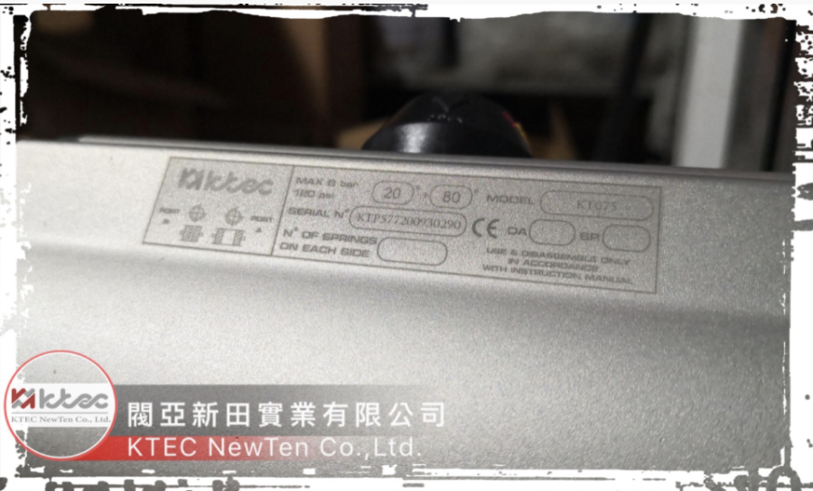 KTEC Pneumatic Actuator Rack & Pinion – KTEC NewTen